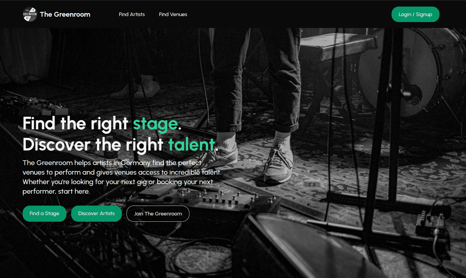 Artist-Venue Booking Platform